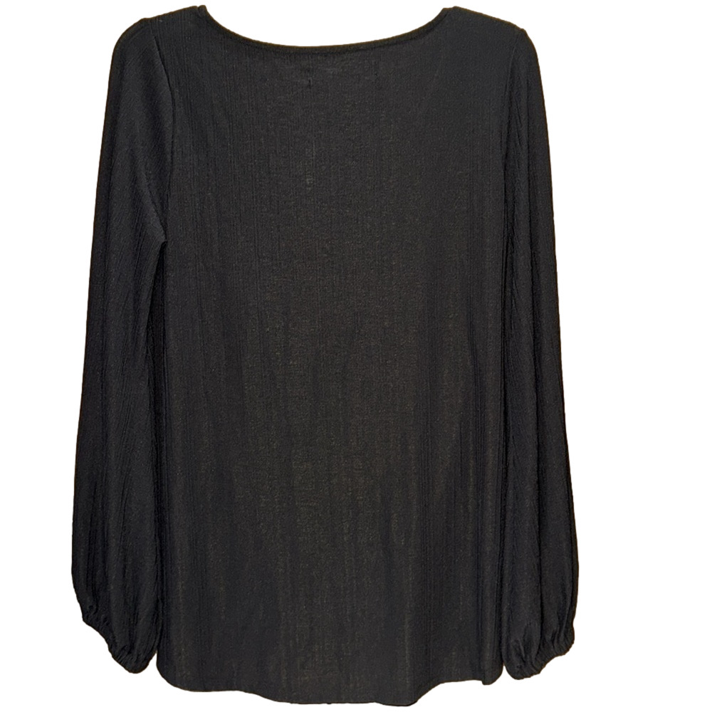 Free People NWT Black Beach Coverup Size Small - Picture 2 of 8